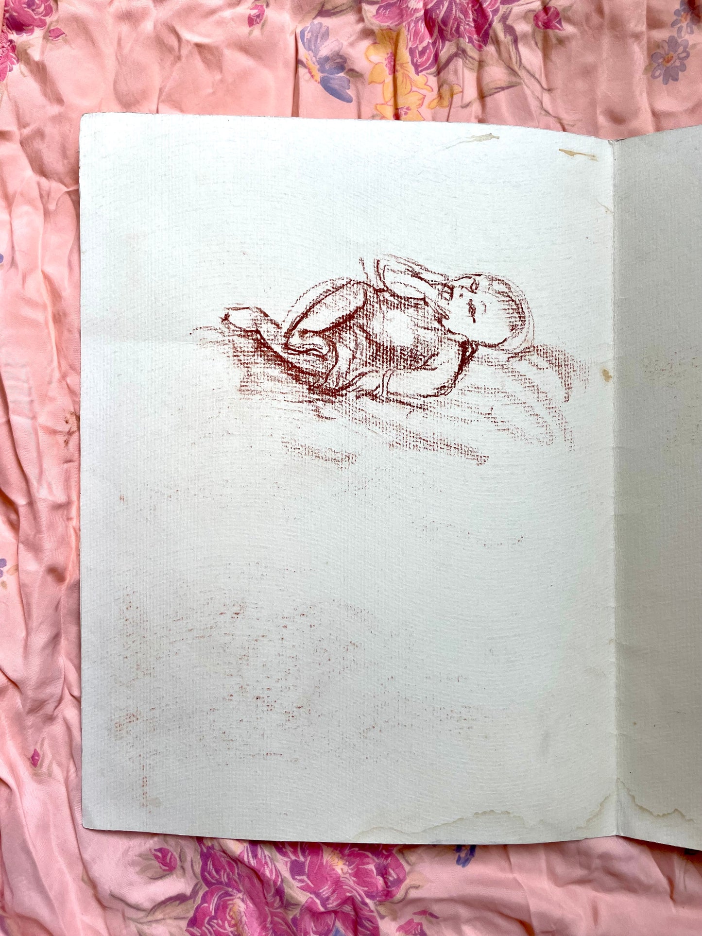 Original 1930's Sketch Drawing - "Hal by Charlotte Thompson"