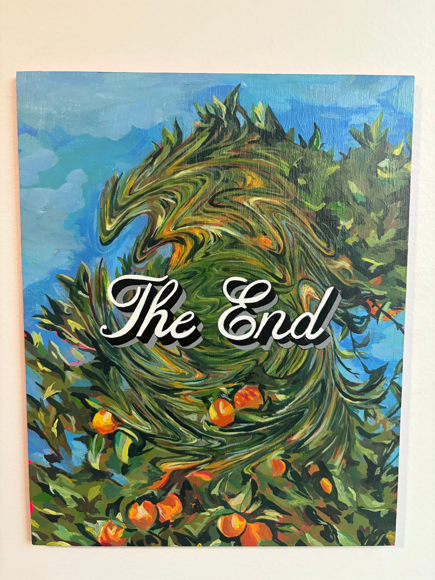 "The End" 8x10 giclee art print