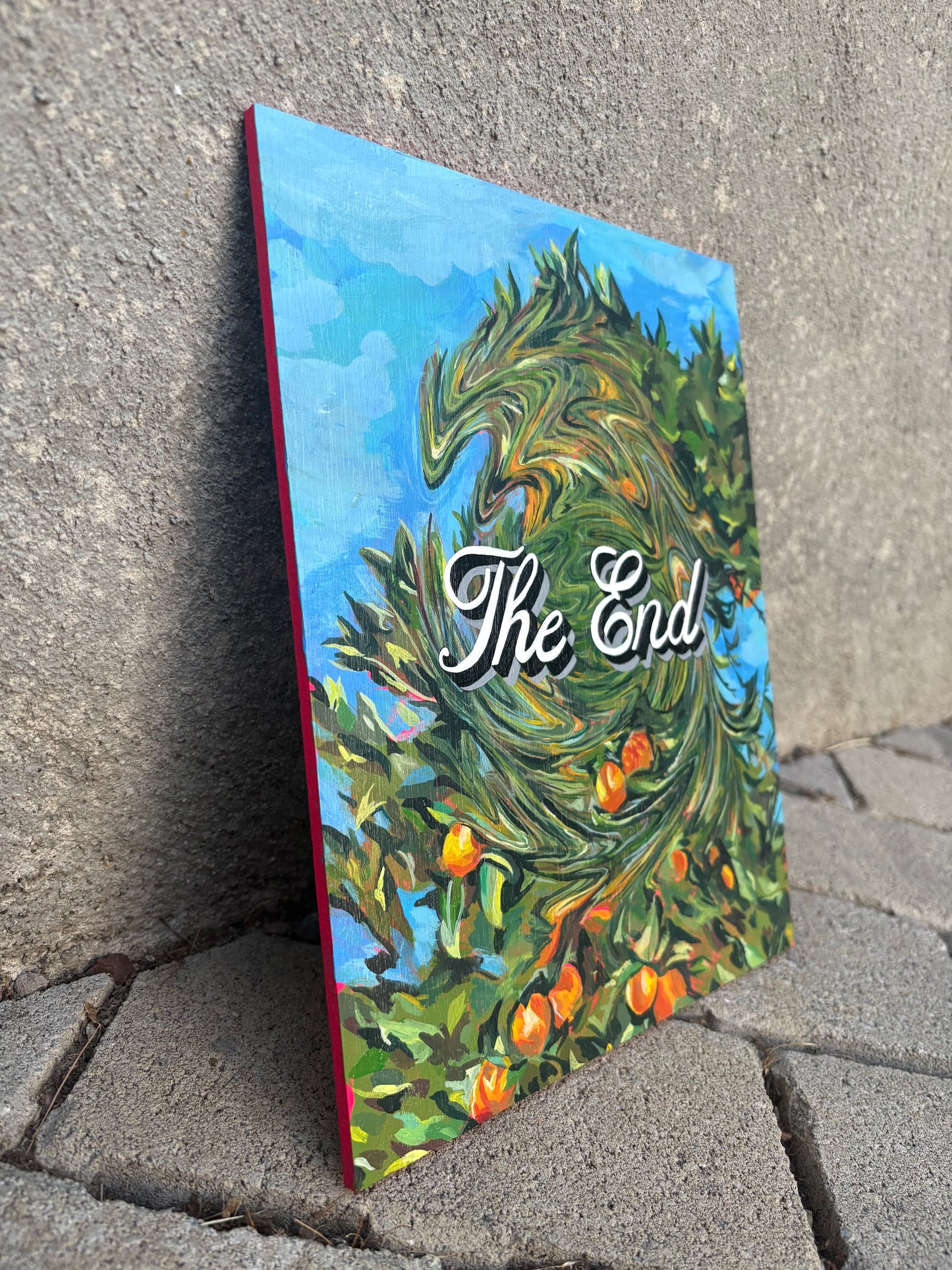 "The End" 8x10 giclee art print