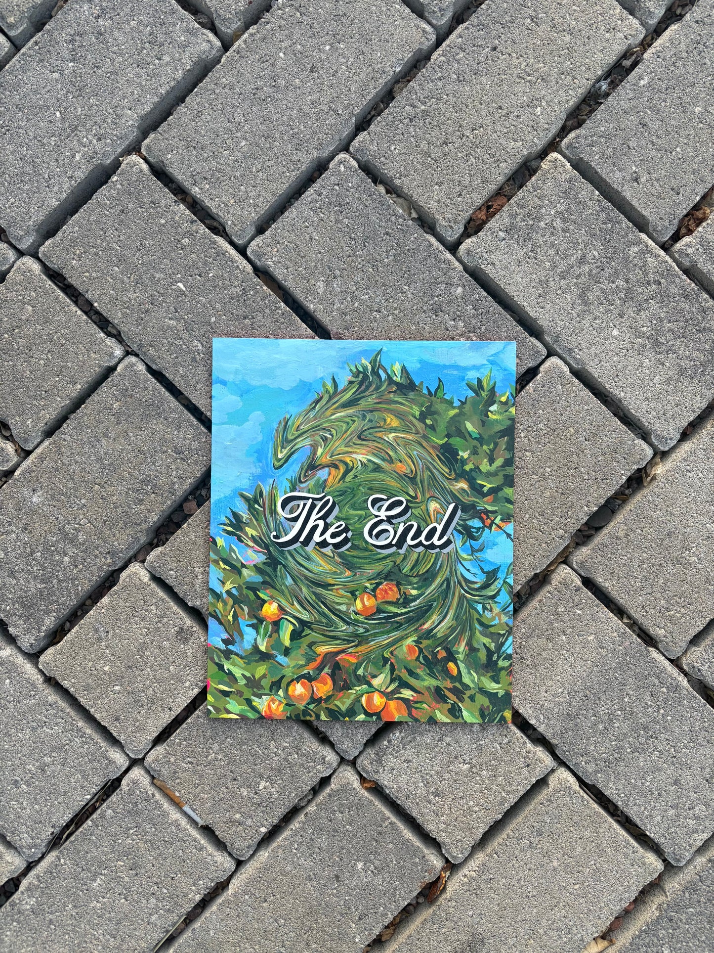 "The End" 8x10 giclee art print